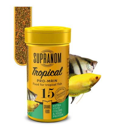 Small Mouth Tropical Fish Pro-main Granular Food 100ml