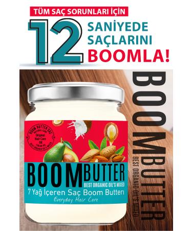 BOOM BUTTER 7 Oil Nourishing and Moisturizing Hair Care Oil 190 ml - Buy Online on GoSupps.com