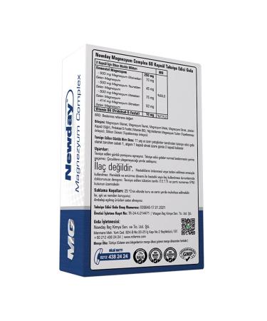 newday Magnesium Complex 6x - Buy Online on GoSupps.com
