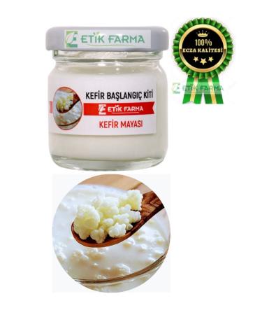 ET K-FARMA Special Production Organic Caucasian Milk Kefir Yeast Mini Starter Kit