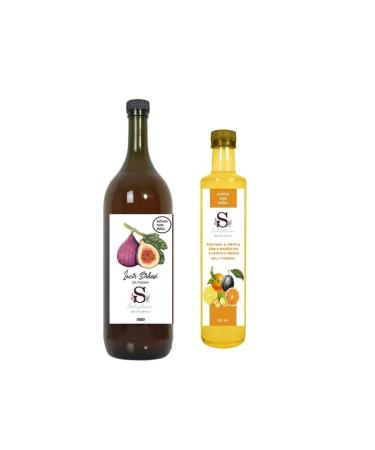 Suheylaana Natural Fig Vinegar 1500 ml and Natural Vitamin C Vinegar 500 ml
