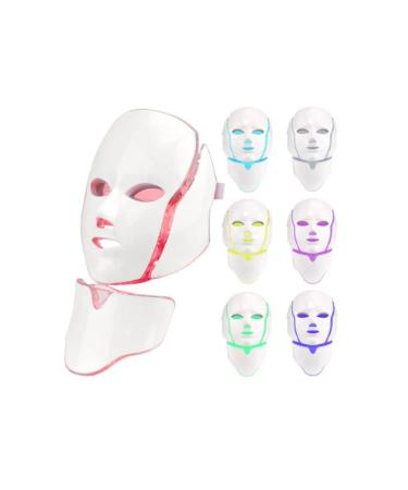  z m LED THERAPY MASK WITH NECK COLLAR 7 COLOR ERGONOMIC - Buy Online on GoSupps.com