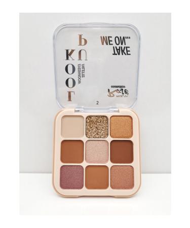 Cosha Beauty Rose Look Cup 9 Eyeshadow