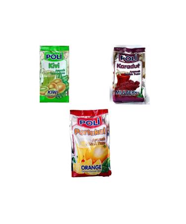 POL Poli Orange + Poli Kiwi + Poli Black Mulberry 3-pack advantage