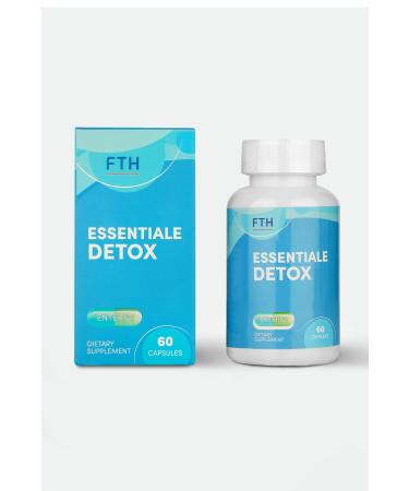 FTH Essentiale Detox 60 Enteric Capsule | Milk Thistle Lecithin Betaine Artichoke Q10 Turmeric