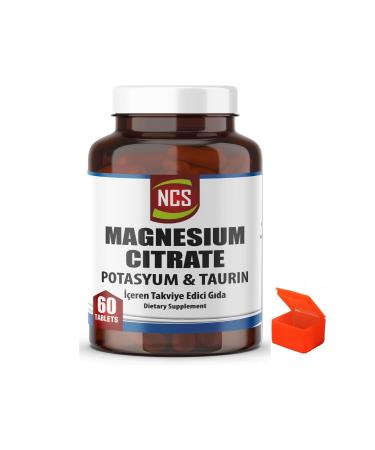 Ncs Magnesium Citrate Potassium Taurine 60 Tablets - Pill Box