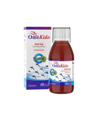 Allergo Omekido 150 ml Pure Fish Oil Syrup | Skt: 09/2024