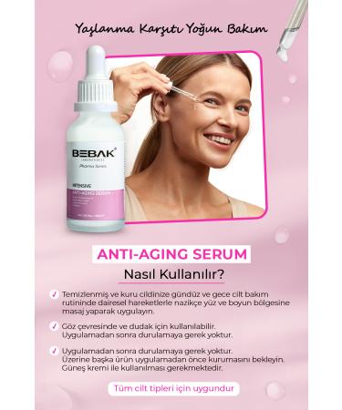 Bebak Pharma Intensive Care Serum 3% Ceramide+Peptide+2% Hyaluron Intensive BTX Serum 30ml - Buy Online on GoSupps.com