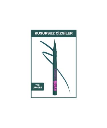 Maybelline New York Hyper Precise All Day Liquid Liner 730 Jungle Green