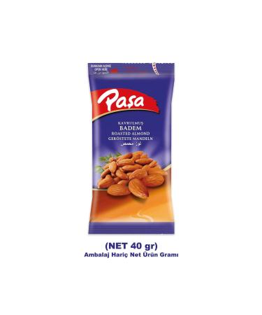 Pasha Nuts Pasha Almond 40 gr X 12 Pieces (FIRST QUALITY) - Buy Online on GoSupps.com