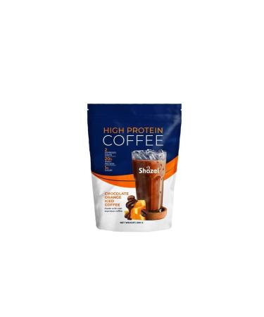 Shazel High Protein Iced Coffee Orange 200g Doypack (FLAVOURED)