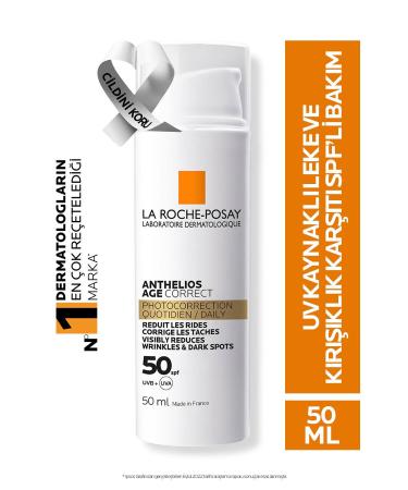 La Roche Posay Anthelios Age Correct SPF50+ Anti-Aging Face Sun Cream 50ml