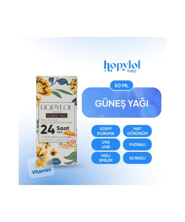 HOPYLOL 24-Hour Effective Vitamin E Sun Oil Providing Permanent Tan & Long-Term Skin Protection