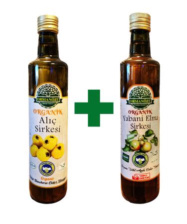 Orman z Organic Hawthorn Vinegar 500 ml + Organic Wild Apple Vinegar 500 ml