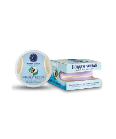 Hurrem Sultan Brightening and Renewing Donkey Milk Extract Clay Face Mask 150 ml