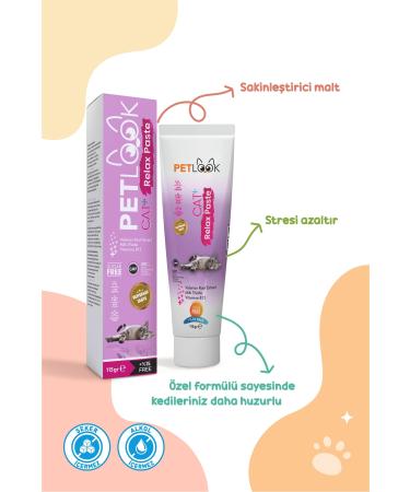 PetLook Calming Stress Reducing and Relaxing Relax Cat Malt Be calming Cat Vitamin Cat Reward - Buy Online on GoSupps.com