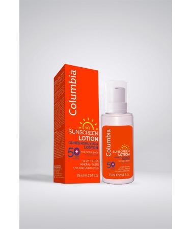 Columbia Sunscreen Lotion Bag Size 75ml
