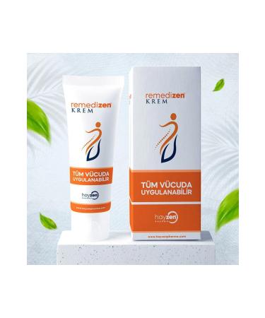 Hayzen Pharma Remedizen Painkiller Pain Reducing Relaxing Softening Moisturizing Cream 75 ml