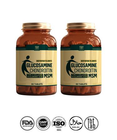 TBT Multi Glucosamine: Deep Care for Joints with 9 Synergistic Content 2 Pieces | 60 Tablets |