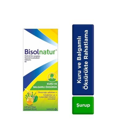 Bisolnatur Herbal Syrup 128 gr