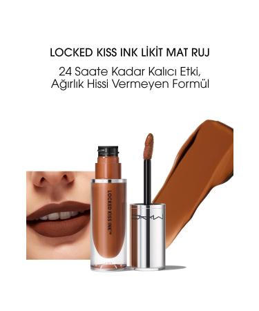 Mac LOCKED K SS INK 24HR POSH 24 HOUR LAST NG L QU D MATTE L PST CK 4 ML. DMBA112