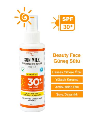 Beauty Face 30 SPF Sun Milk 150 ml