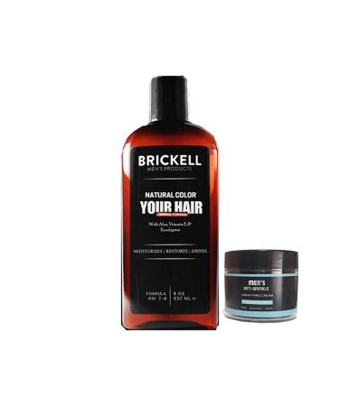 H NTOHU Men's Special Hair Beard Whitening Shampoo 237 ml 2 Pieces. Mens face care cream