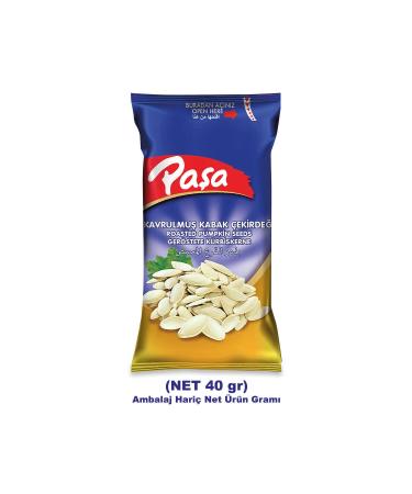 Pasha Nuts Pumpkin Seeds 40 gr X 12 Pieces (NATURAL 1ST QUALITY) - Buy Online on GoSupps.com