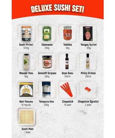 Elisa Food Deluxe Sushi Set / Sushi Set - Buy Online on GoSupps.com
