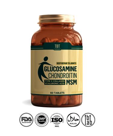 TBT Multi Glucosamine: Deep Care for Joints with 9 Synergistic Ingredients | 60 Tablets |
