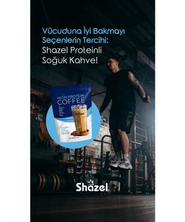 Shazel High Protein Iced Coffee Classic 200g Doypack (FLAVOURED) - Buy Online on GoSupps.com