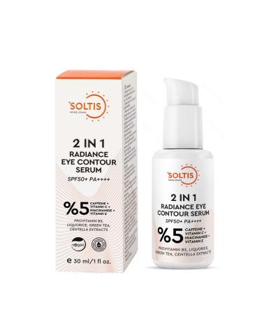 Soltis Anti-Dark Circles and Puffiness Caffeine Eye Care Serum SPF50+ Pa++++ 30 ml - Buy Online on GoSupps.com