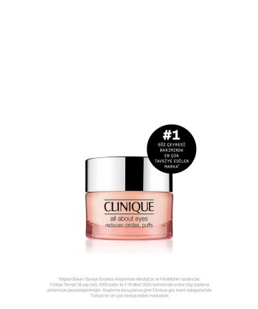 Clinique SMOOTH SKIN*ANTIPUFFING AND BR GHTENING DARK CIRCLES EYE CONTOUR CREAM 15 ML PSSN1072