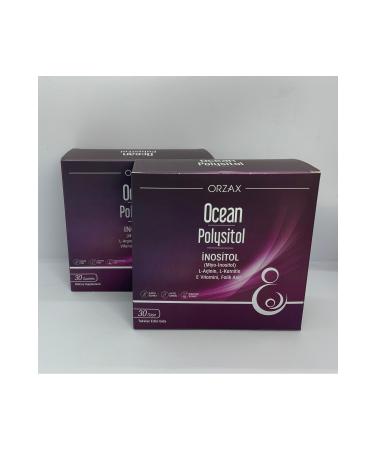 Orzax Ocean Polysitol Inositol 30 Sachet Food Supplement 2 Pieces