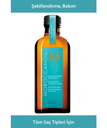Moroccanoil Treatment Shine Hair Care Oil 100 ml for daily use TRUSTYMCO25