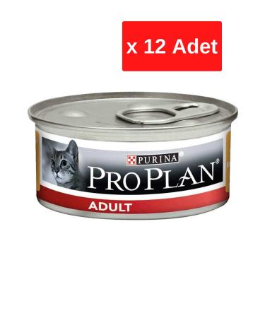 Purina Pro Plan Tnk Chicken Adult Cat Canned Food 85 Gr X 12 Pieces