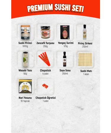 Elisa Food Premium Sushi Set / Sushi Set (Video Explanation) - Buy Online on GoSupps.com