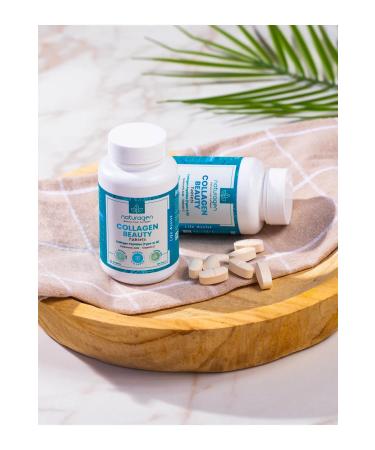 Naturagen Collagen Type 1-3 Vitamin C 60 Tablets - Buy Online on GoSupps.com