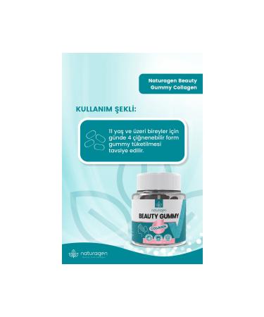 Naturagen Gummy Collagen Type 1-3 Chewable Form 120 Pieces - Buy Online on GoSupps.com
