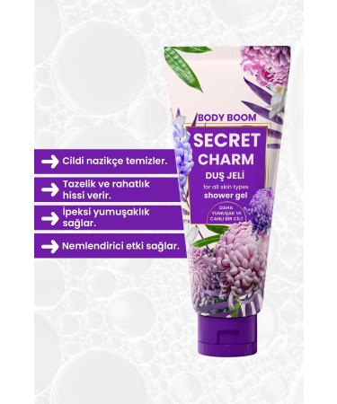 BODY BOOM Secret Charm Shower Gel 250 Ml - Buy Online on GoSupps.com