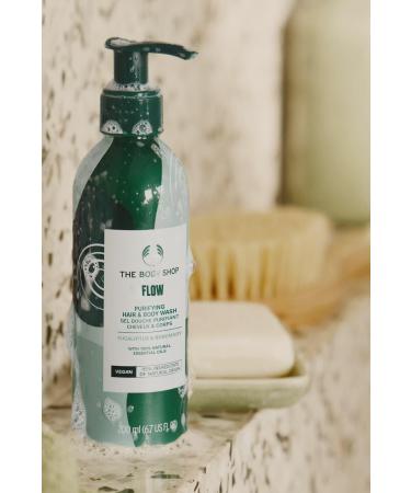 THE BODY SHOP Flow Purifying Hair and Body Shampoo 200 ml - Buy Online on GoSupps.com