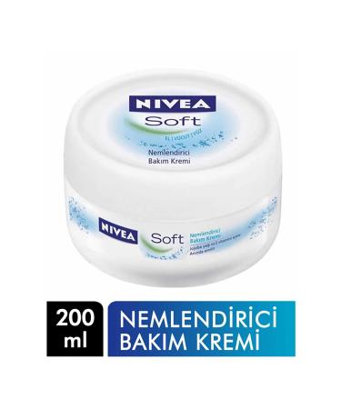 NIVEA Soft Moisturizing Hand Body and Face Cream 200 ml * 2 Pieces - Buy Online on GoSupps.com