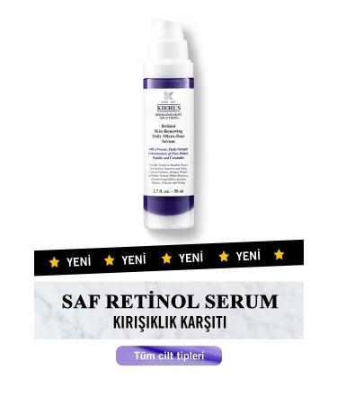 Kiehl's Anti-Wrinkle Dermatologist Solutions Daily Serum with Retinol 50ml