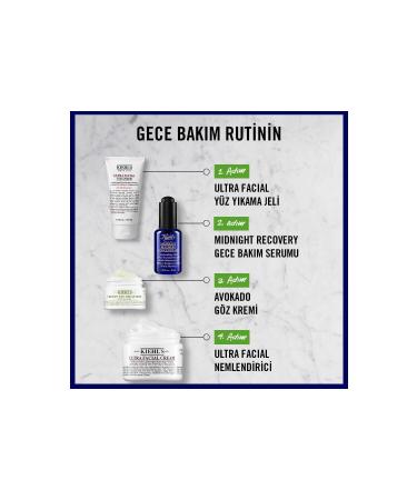 Kiehl's Skin Repairing Moisturizing and Brightening Night Serum 50 ml - Buy Online on GoSupps.com