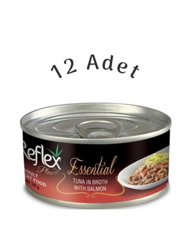 Reflex Plus Essential Tuna Salmon Cat Canned Food (12 pieces)