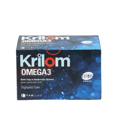 Tab la Krilom Omega3 Form 100 Capsules