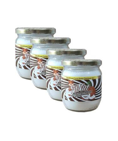 FitNut Coconut Oil 300 G 4 Pieces Cold Pressed