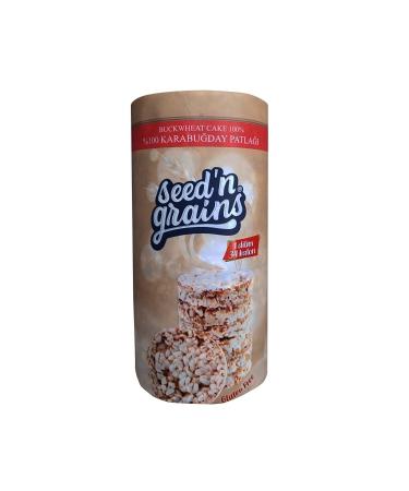 Seed'n Grains Sugar-Free 2-Piece Snack Set Rice and Buckwheat Crisps 2 Pieces - Buy Online on GoSupps.com