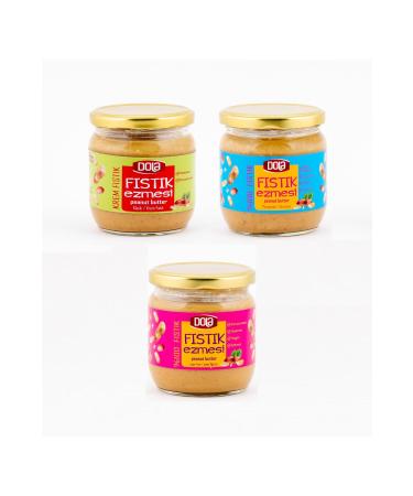 Dola Peanut Butter Set 3 Piece Gluten-Free Particle-Classic-Sugar-Free Peanut Butter