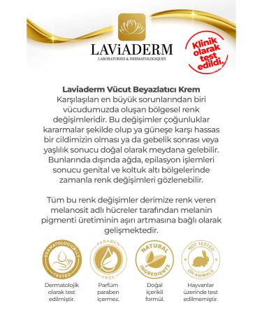 laviaderm Body Whitening Cream - Buy Online on GoSupps.com